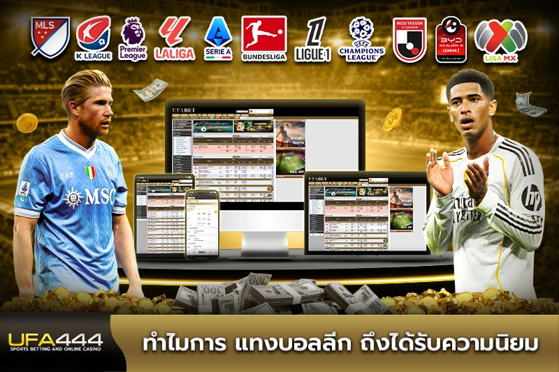 ทำไมการ แทงบอลลีก ถึงได้รับความนิยม