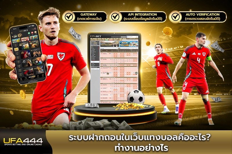 ระบบฝากถอนในเว็บแทงบอลคืออะไร ทำงานอย่างไร