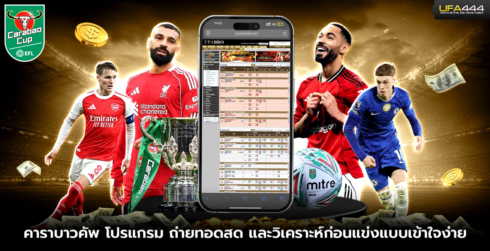 คาราบาวคัพ โปรแกรมและวิเคราะห์ก่อนแข่ง